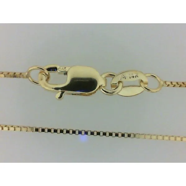 14K Yellow Gold Box Chain Chipper's Jewelry Bonney Lake, WA