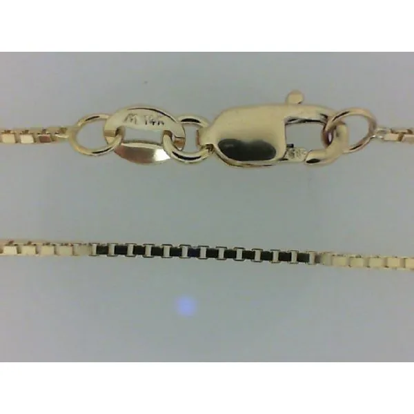 14K Yellow Gold Box Chain Image 2 Chipper's Jewelry Bonney Lake, WA