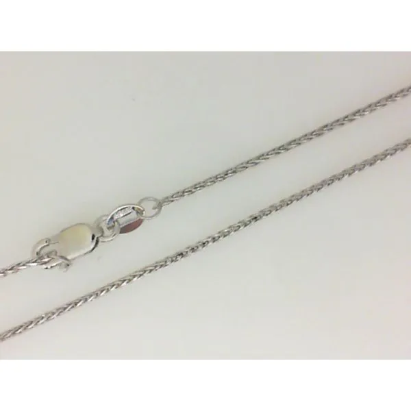 14K White Gold Round Wheat Chain Chipper's Jewelry Bonney Lake, WA