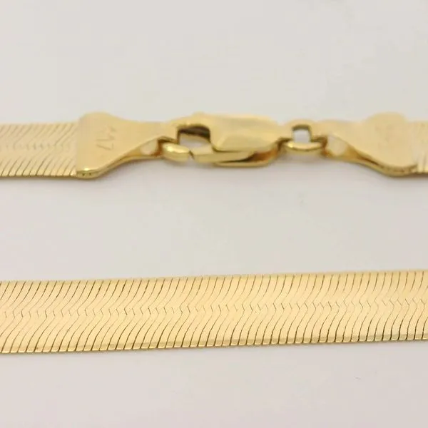 10KY 6mm Herrrinbone Chain Chipper's Jewelry Bonney Lake, WA