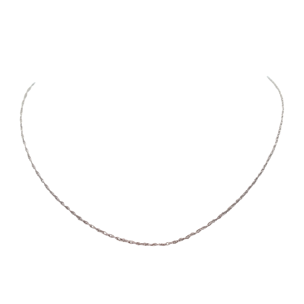 18" 14K White Gold Chain Chipper's Jewelry Bonney Lake, WA