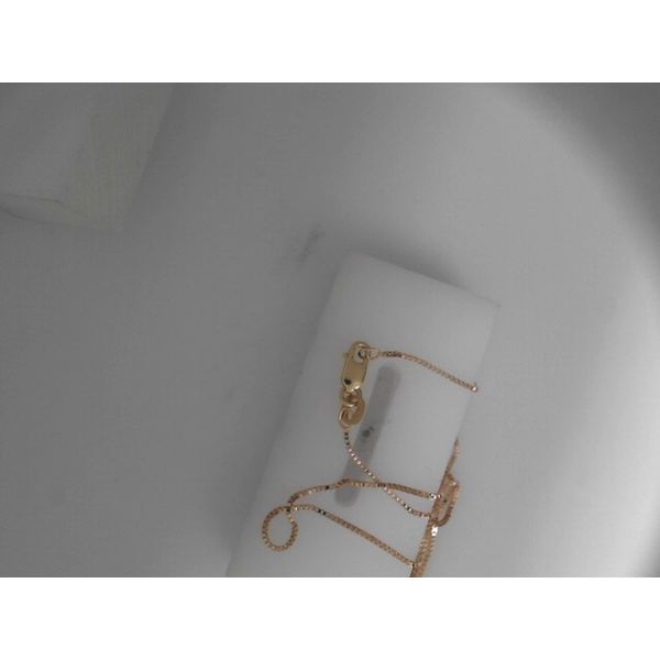 14KY 17 Inch Box Chain 0.75mm wide. Chipper's Jewelry Bonney Lake, WA