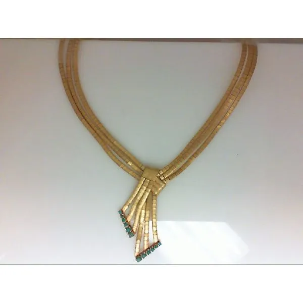 18K Yellow Gold 3-Strand Necklace similar item image