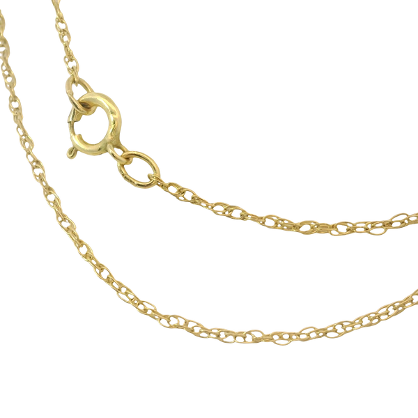 Gold-Filled Rope Chain 18-Inch Necklace Chipper's Jewelry Bonney Lake, WA
