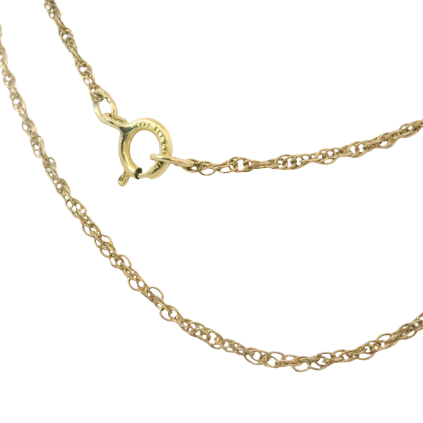 Gold-Filled Rope Chain 18-Inch Necklace Chipper's Jewelry Bonney Lake, WA