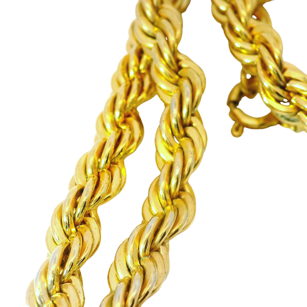 Vintage Gold Filled Rope Chain Necklace Chipper's Jewelry Bonney Lake, WA