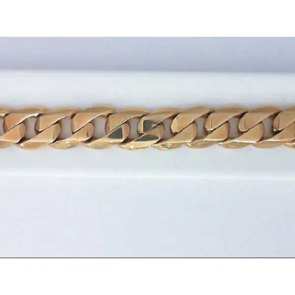 Gents Heavy Link 14Kt Yellow Gold Bracelet similar item image