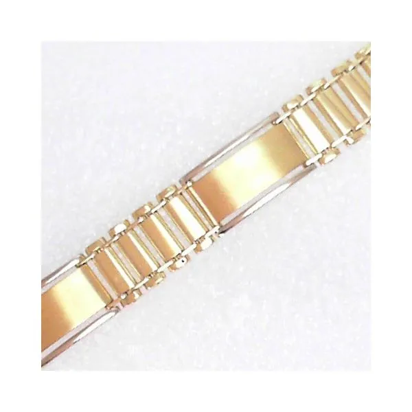 18K Yellow Gold Gents Bracelet Chipper's Jewelry Bonney Lake, WA