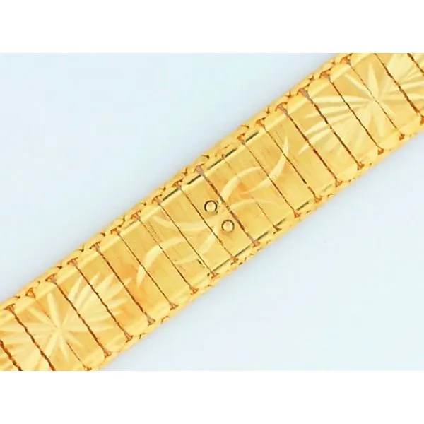 24Kt Yellow Gold Stamped Bracelet Chipper's Jewelry Bonney Lake, WA