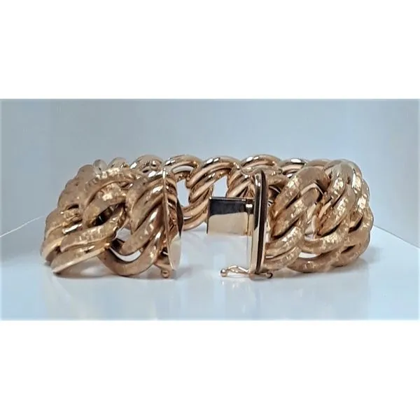 18kt Yellow Gold Link Bracelet Image 2 Chipper's Jewelry Bonney Lake, WA