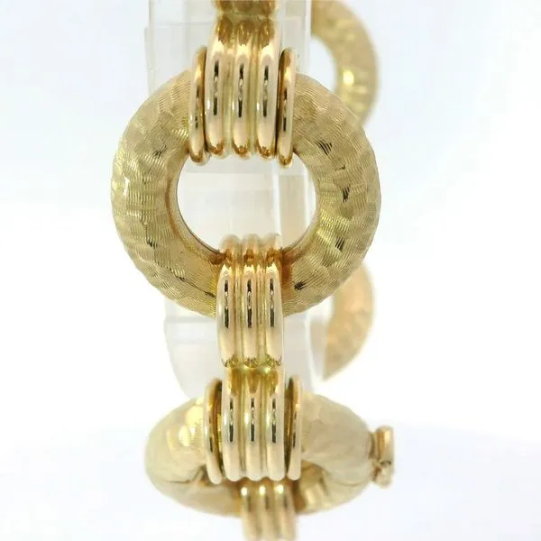 14K Yellow Gold Rolo Style Bracelet Chipper's Jewelry Bonney Lake, WA