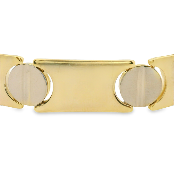 14K Yellow Gold 7" Screw Bar Link Bracelet Chipper's Jewelry Bonney Lake, WA