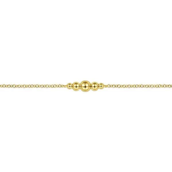 14K Yellow Gold 7