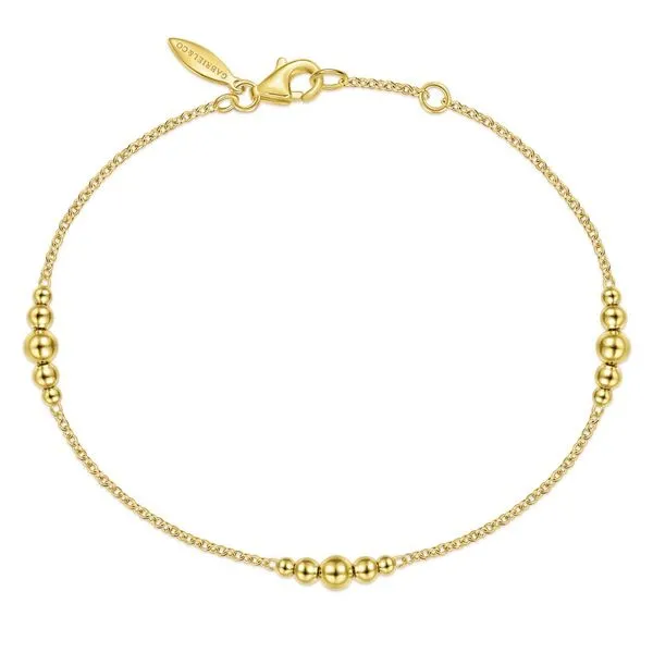 14K Yellow Gold 7