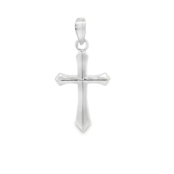 14KW Polished Cross Pendant Chipper's Jewelry Bonney Lake, WA