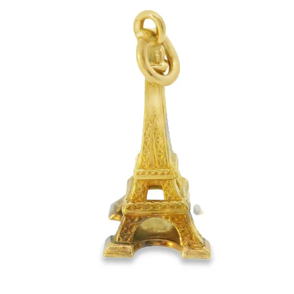 14KY Vintage Eiffal Tower Charm Chipper's Jewelry Bonney Lake, WA