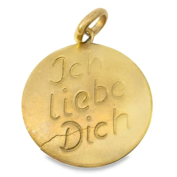 10KY Vintage I Love You Charm Chipper's Jewelry Bonney Lake, WA