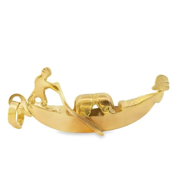 14KY Vintage Gondolier Charm Chipper's Jewelry Bonney Lake, WA