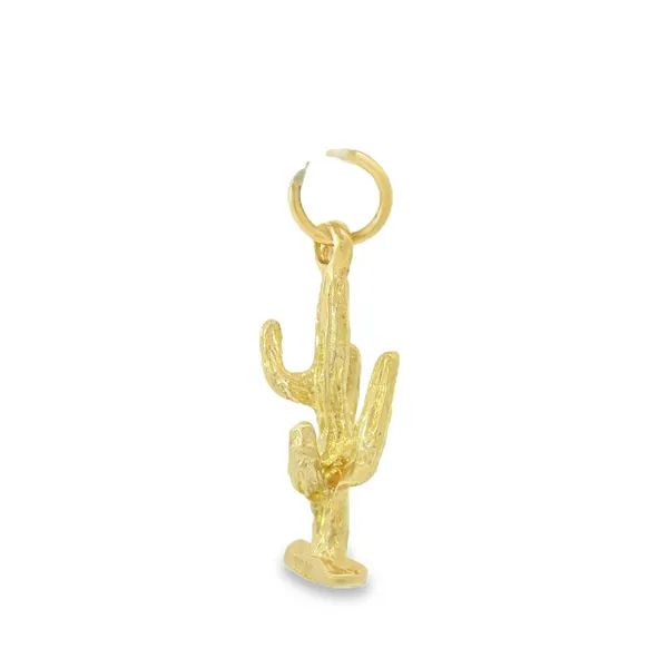 14KY Cactus Charm Image 3 Chipper's Jewelry Bonney Lake, WA