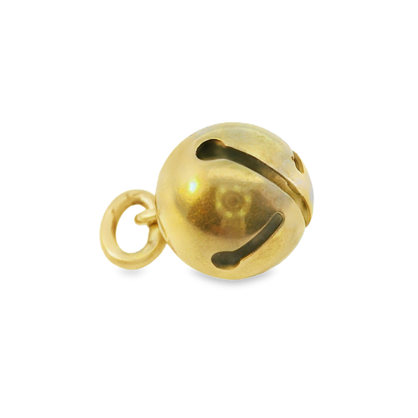 14K Yellow Gold Vintage Bell Pendant Image 2 Chipper's Jewelry Bonney Lake, WA