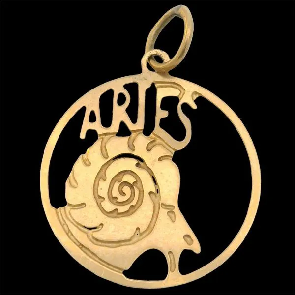 14KY Aries Charm Chipper's Jewelry Bonney Lake, WA