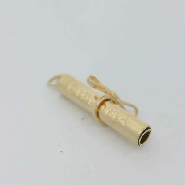 14KY Vintage Diploma Charm Image 4 Chipper's Jewelry Bonney Lake, WA