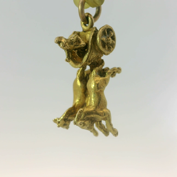 18K Yellow Gold Chariot Pendant Chipper's Jewelry Bonney Lake, WA