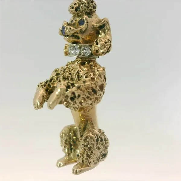 14K Vintage Poodle Charm Image 4 Chipper's Jewelry Bonney Lake, WA