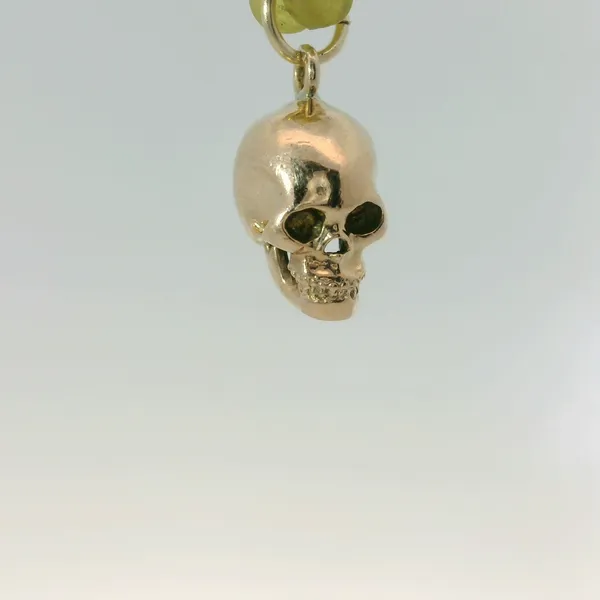 14KY Vintage Handmade Skull Charm Chipper's Jewelry Bonney Lake, WA
