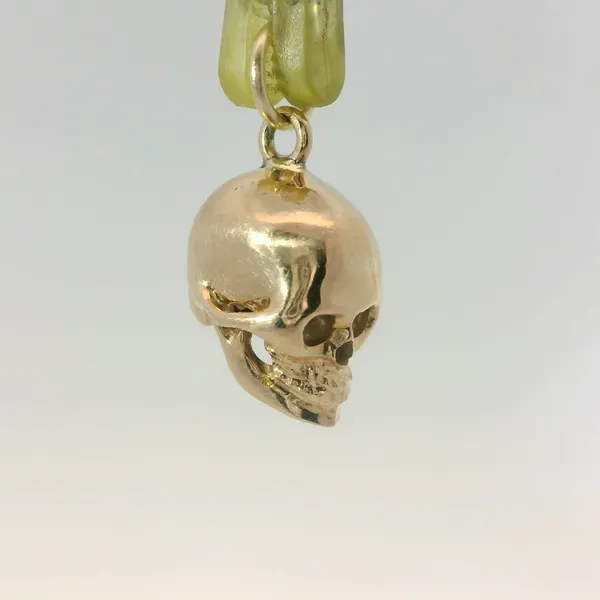 14KY Vintage Handmade Skull Charm Chipper's Jewelry Bonney Lake, WA