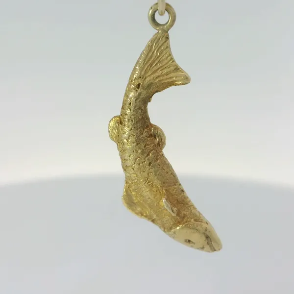 14KY Salmon Charm Image 4 Chipper's Jewelry Bonney Lake, WA