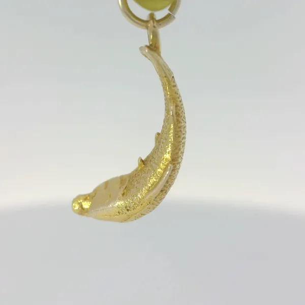 14KY Salmon Charm Image 4 Chipper's Jewelry Bonney Lake, WA