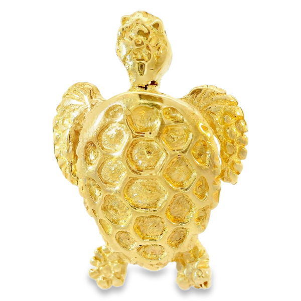 14KY Sea Turtle Pendant Chipper's Jewelry Bonney Lake, WA