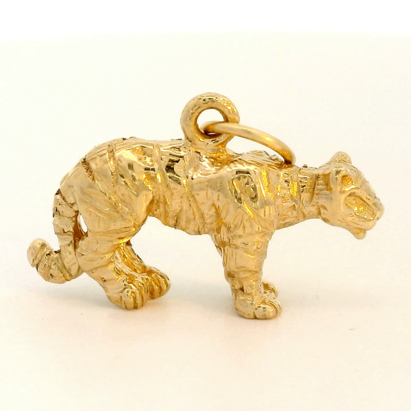 14KY Big Cat Pendant/Charm. Chipper's Jewelry Bonney Lake, WA