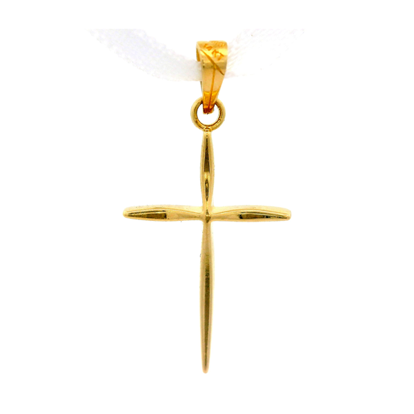14K Yellow Gold Cross Pendant. Chipper's Jewelry Bonney Lake, WA
