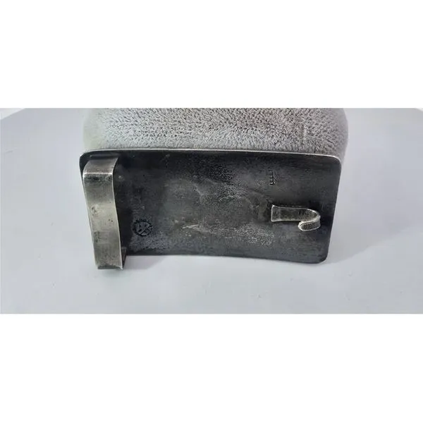 Vintage Hopi Native American Sterling Silver Belt Buckle Image 2 Chipper's Jewelry Bonney Lake, WA