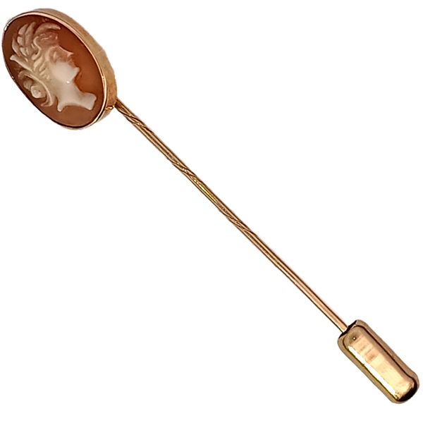 Vintage 14K Cameo Stickpin Chipper's Jewelry Bonney Lake, WA