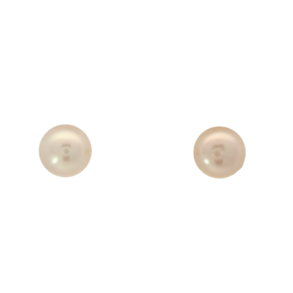 14K Yellow Gold Freshwater Cultured Pearl Stud Earrings Chipper's Jewelry Bonney Lake, WA