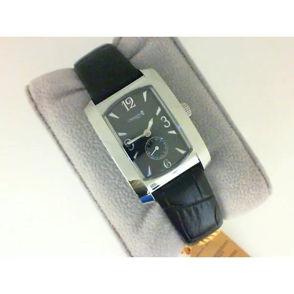 Chipper's Women's Swiss Quartz, Sapphire Crystal, Black Dial, 5 ATM, Stainless Steel Case, Leather Strap Chipper's Jewelry Bonney Lake, WA