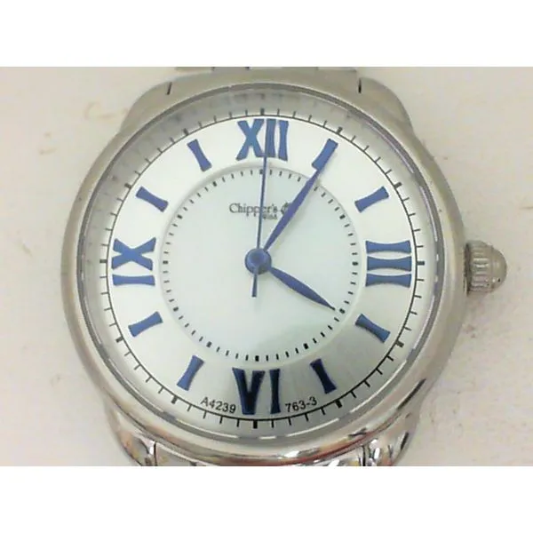 Chipper's Women's Stainless Steel Swiss Quartz Watch with Genuine MOP Dial Chipper's Jewelry Bonney Lake, WA
