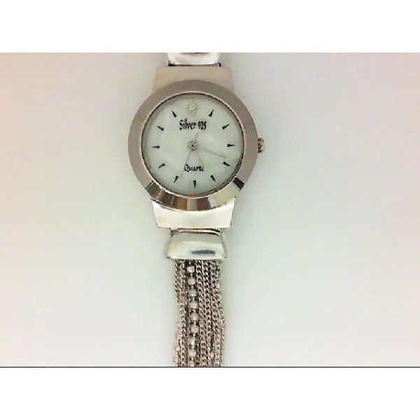925 Women's Watch with Multiple Chain Bracelet Image 2 Chipper's Jewelry Bonney Lake, WA