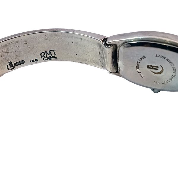 Sterling Silver & 14K Gold Watch Band Image 3 Chipper's Jewelry Bonney Lake, WA