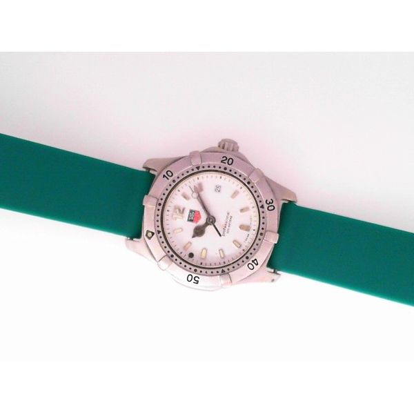 Tag Heuer Stainless Steel Watch with Rubber Bracelet  WK1311 Image 2 Chipper's Jewelry Bonney Lake, WA