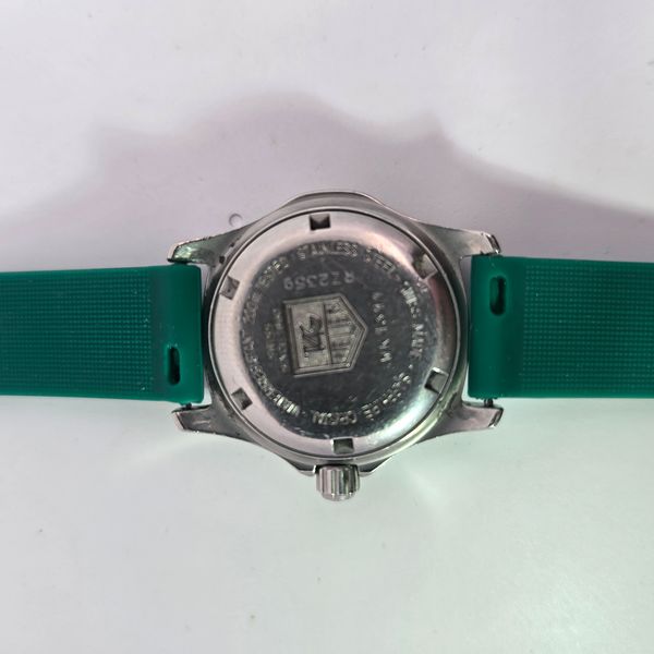 Tag Heuer Stainless Steel Watch with Rubber Bracelet  WK1311 Image 3 Chipper's Jewelry Bonney Lake, WA