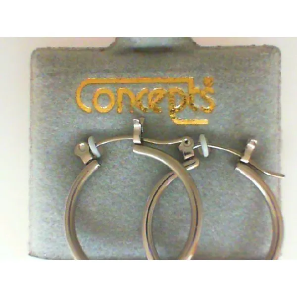 Concepts Designs for Sensitive Ears Euro Clasp Hoop Earrings Chipper's Jewelry Bonney Lake, WA