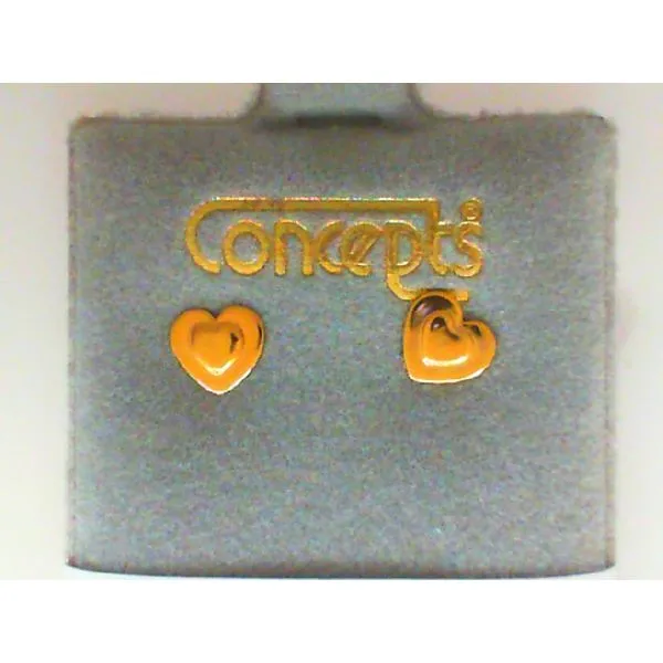 Heart in Heart Post Earrings Chipper's Jewelry Bonney Lake, WA