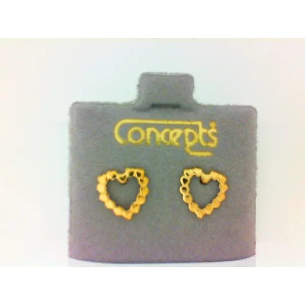 Concepts Designs for Sensitive Ears Open Heart Earrings Chipper's Jewelry Bonney Lake, WA