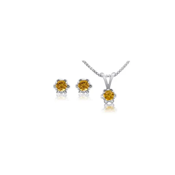 Citrine Sterling Silver Earrings Chipper's Jewelry Bonney Lake, WA