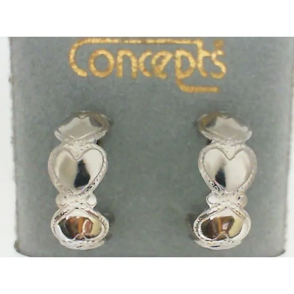 Millennium Heart Hoop Earrings Chipper's Jewelry Bonney Lake, WA