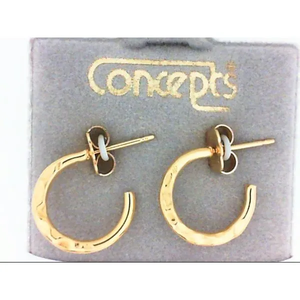 Hammered Hoop Earrings Chipper's Jewelry Bonney Lake, WA
